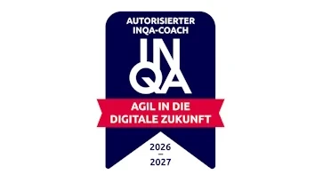 Logo: Autorisierter INQA-Coach